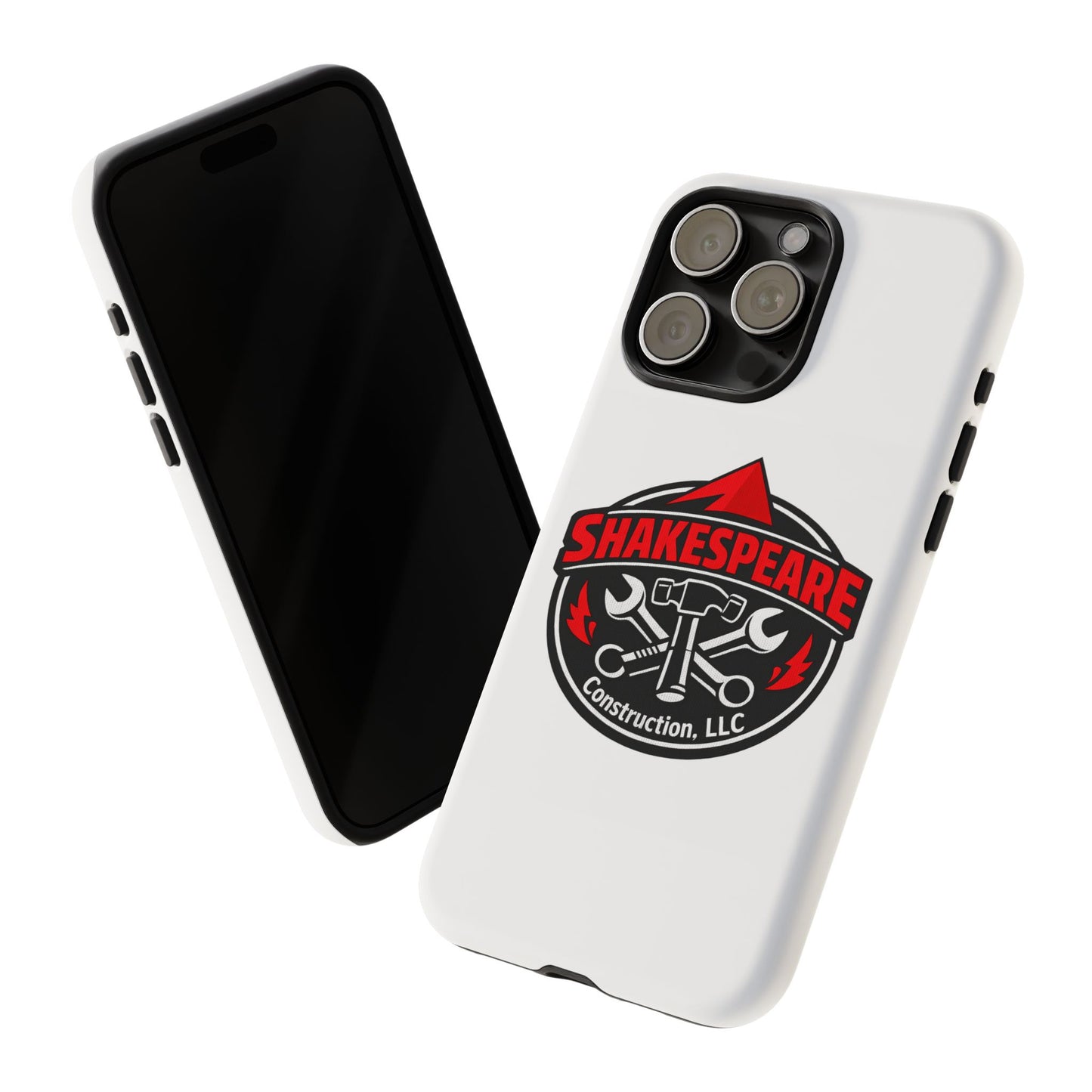 Tough Cases: Shakespeare Construction Logo Phone Case