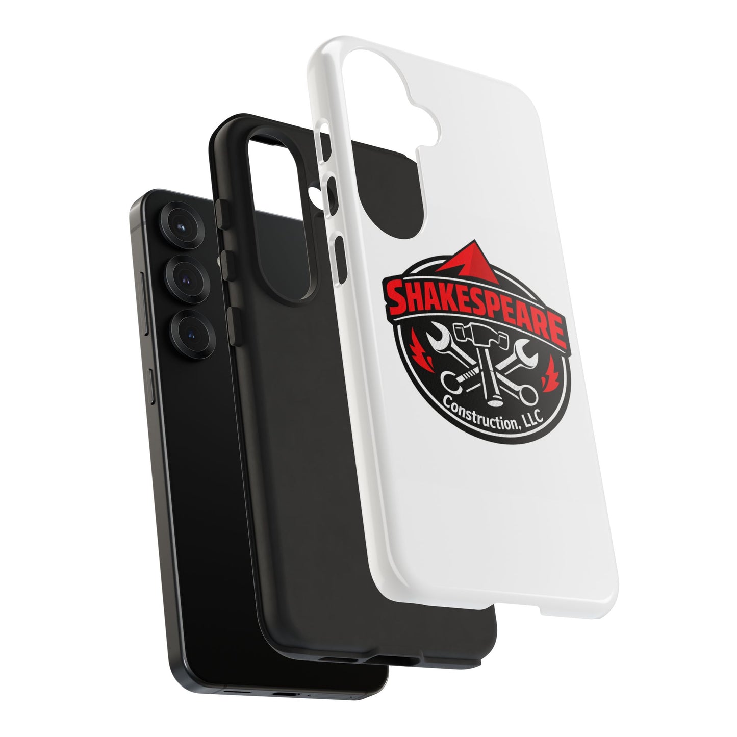 Tough Cases: Shakespeare Construction Logo Phone Case