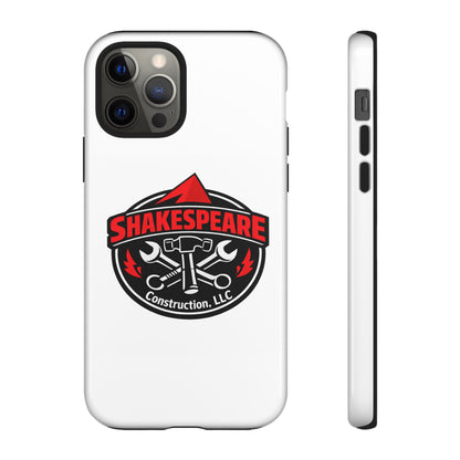 Tough Cases: Shakespeare Construction Logo Phone Case