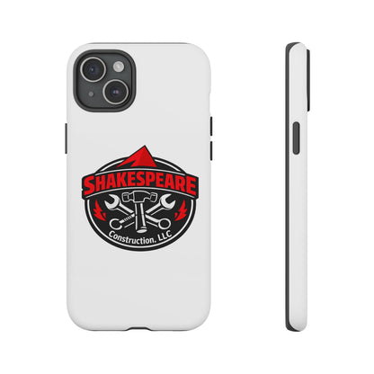 Tough Cases: Shakespeare Construction Logo Phone Case