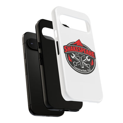 Tough Cases: Shakespeare Construction Logo Phone Case